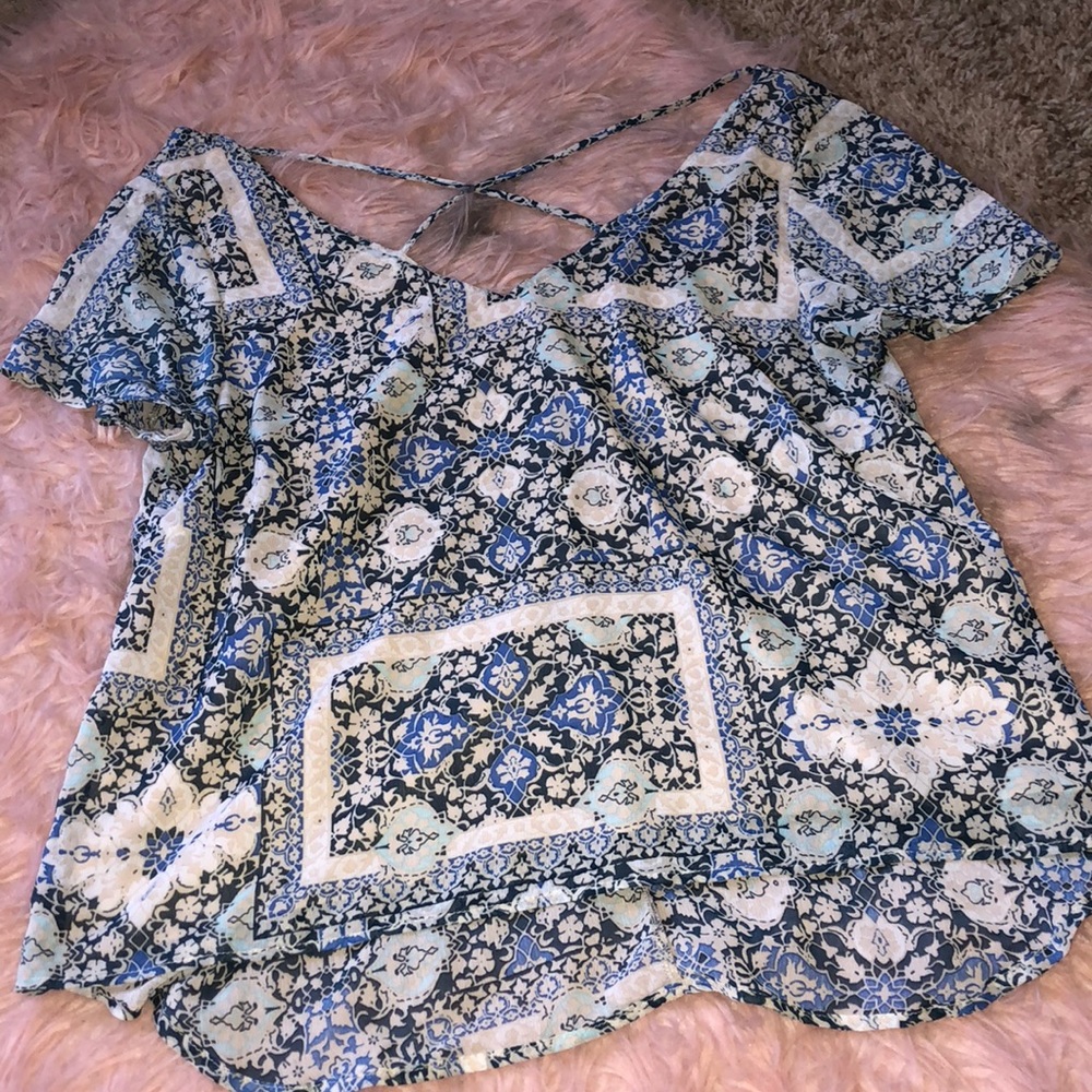 Just Fab Floral Top
